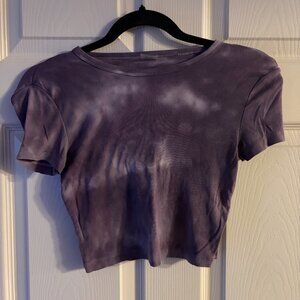Sunday Best Tie Die Crop Top - Size Small